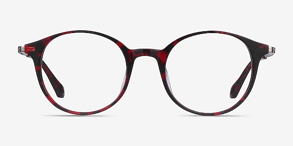 Jude Red Tortoise Acetate Eyeglass Frames