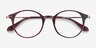Jude Red Tortoise AcetateEyeglass Frames from EyeBuyDirect, Closed View