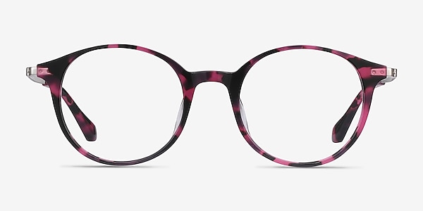Jude Pink Tortoise Acétate Montures de lunettes de vue