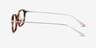 Lampito Tortoise AcetateEyeglass Frames from EyeBuyDirect, Side View