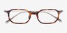 Lampito Tortoise AcetateEyeglass Frames from EyeBuyDirect, Closed View