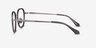 Beyond Gray AcetateEyeglass Frames from EyeBuyDirect, Side View