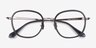 Beyond Gray AcetateEyeglass Frames from EyeBuyDirect, Closed View