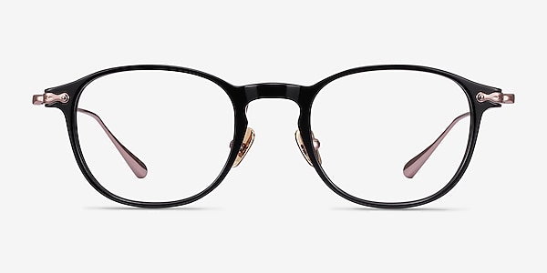 Malva Noir Acétate Montures de lunettes de vue