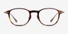Malva Brown Tortoise AcetateEyeglass Frames from EyeBuyDirect, Front View