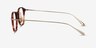 Malva Brown Tortoise AcetateEyeglass Frames from EyeBuyDirect, Side View