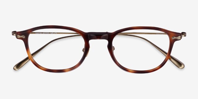 Malva Brown Tortoise AcetateEyeglass Frames from EyeBuyDirect, Closed View