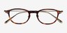 Malva Brown Tortoise AcetateEyeglass Frames from EyeBuyDirect, Closed View