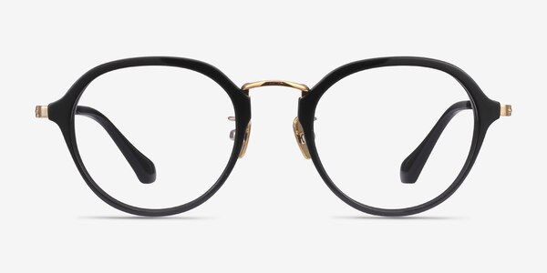 Impact Noir Acétate Montures de lunettes de vue