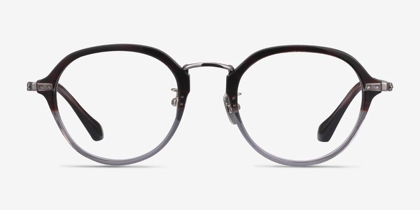 Impact Striped Acetate Eyeglass Frames