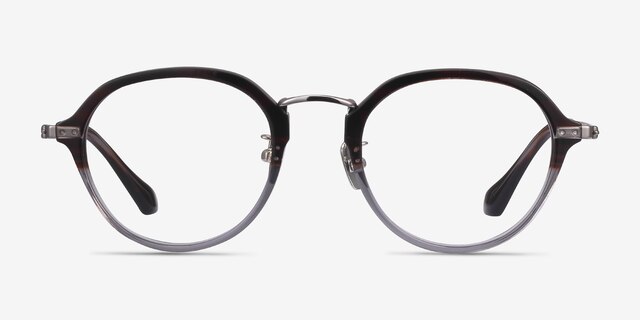 Impact Striped AcetateEyeglass Frames from EyeBuyDirect, Front View