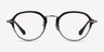 Impact Striped AcetateEyeglass Frames from EyeBuyDirect, Front View