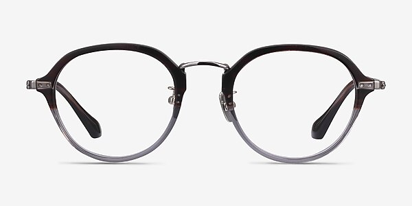 Impact Striped Acetate Eyeglass Frames