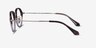 Impact Striped AcetateEyeglass Frames from EyeBuyDirect, Side View