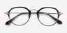 Impact Striped AcetateEyeglass Frames from EyeBuyDirect, Closed View