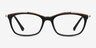 Sina Black Golden AcetateEyeglass Frames from EyeBuyDirect, Front View