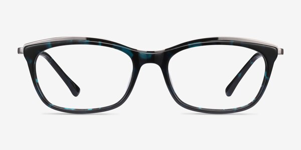 Sina Blue Tortoise Acetate Eyeglass Frames