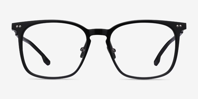 Cohen Black AcetateEyeglass Frames from EyeBuyDirect, Front View