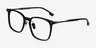 Cohen Black AcetateEyeglass Frames from EyeBuyDirect, Angle View