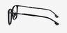 Cohen Black AcetateEyeglass Frames from EyeBuyDirect, Side View