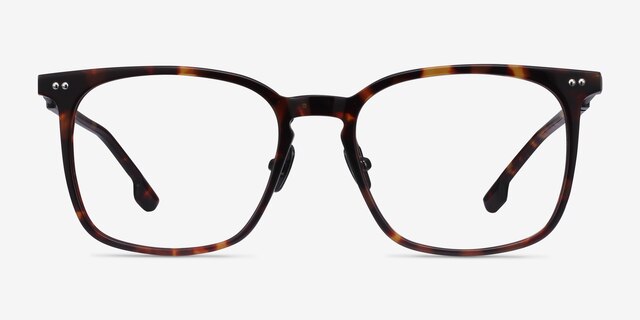 Cohen Écailles Acetate-metalMontures de lunettes de vue d'EyeBuyDirect, Vue de Face