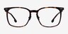 Cohen Écailles Acetate-metalMontures de lunettes de vue d'EyeBuyDirect, Vue de Face