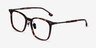 Cohen Écailles Acetate-metalMontures de lunettes de vue d'EyeBuyDirect, Vue d'Angle