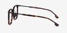 Cohen Écailles Acetate-metalMontures de lunettes de vue d'EyeBuyDirect, Vue de Côté