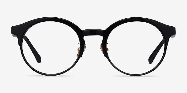 Rochelle Black Acetate Eyeglass Frames