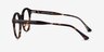 Rochelle Tortoise AcetateEyeglass Frames from EyeBuyDirect, Side View