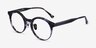 Rochelle Blue Tortoise AcetateEyeglass Frames from EyeBuyDirect, Angle View