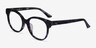 Vee Blue Floral AcetateEyeglass Frames from EyeBuyDirect, Angle View