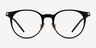 Vast Tortoise Acetate-metalEyeglass Frames from EyeBuyDirect, Front View