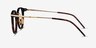 Vast Tortoise Acetate-metalEyeglass Frames from EyeBuyDirect, Side View