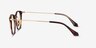 Walker Écailles Acetate-metalMontures de lunettes de vue d'EyeBuyDirect, Vue de Côté