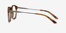 Akio Yellow Acetate-metalEyeglass Frames from EyeBuyDirect, Side View