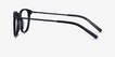 Villeneuve Black Acetate, MetalEyeglass Frames from EyeBuyDirect, Side View