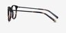 Villeneuve Tortoise Acetate-metalEyeglass Frames from EyeBuyDirect, Side View