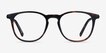 Villeneuve Dark Tortoise Acetate, MetalEyeglass Frames from EyeBuyDirect, Front View