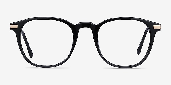 Giverny Noir Acetate-metal Montures de lunettes de vue