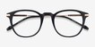 Giverny Black Acetate, MetalEyeglass Frames from EyeBuyDirect, Closed View