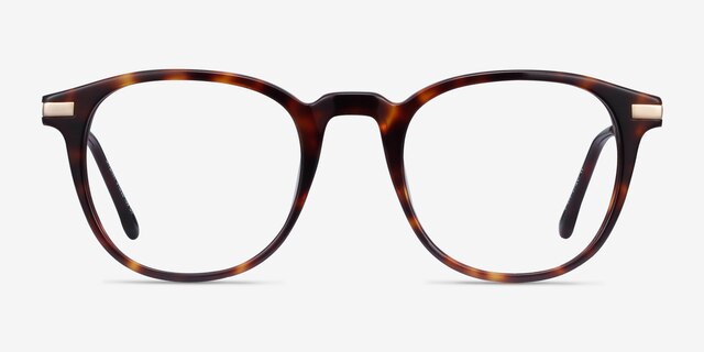 Giverny Écailles Acetate-metalMontures de lunettes de vue d'EyeBuyDirect, Vue de Face