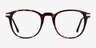 Giverny Écailles Acetate-metalMontures de lunettes de vue d'EyeBuyDirect, Vue de Face