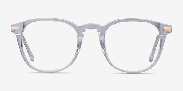 Giverny Transparent Acetate-metal Montures de lunettes de vue
