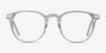 Giverny Clear Acetate-metalEyeglass Frames from EyeBuyDirect, Front View