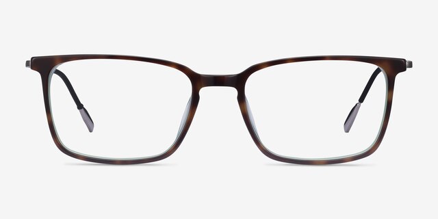 Cameron Tortoise Acetate-metalEyeglass Frames from EyeBuyDirect, Front View