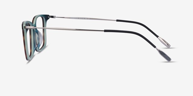 Cameron Tortoise Acetate-metalEyeglass Frames from EyeBuyDirect, Side View