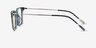 Cameron Tortoise Acetate-metalEyeglass Frames from EyeBuyDirect, Side View