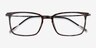 Cameron Tortoise Acetate-metalEyeglass Frames from EyeBuyDirect, Closed View