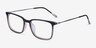 Cameron Brown Acetate-metalEyeglass Frames from EyeBuyDirect, Angle View